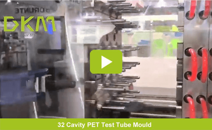 Video de moldeo por inyección de tubos de ensayo