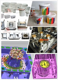 Professional Paint Bucket Molding Line