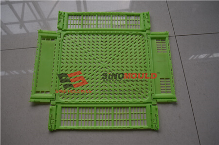 Lastic Foldable Crate Molding