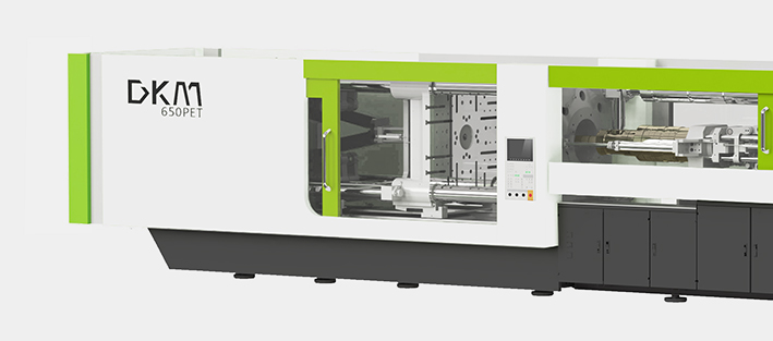 PET Plastic Injection Molding Machine-Back View