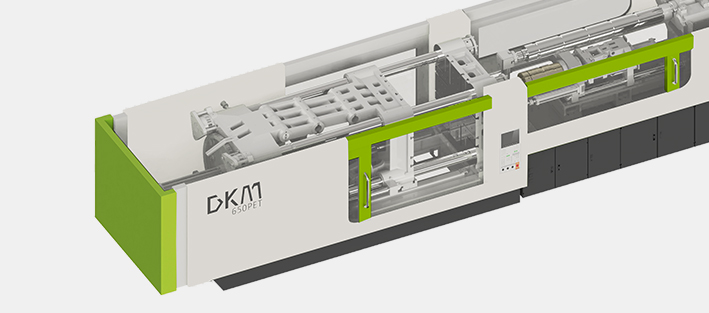 PET Plastic Injection Molding Machine-Top View2