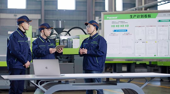 Production staff communication