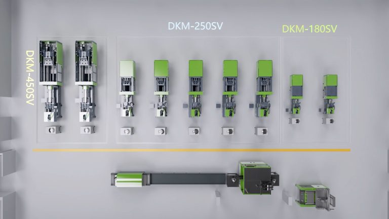 Intelligent Injection Molding Worshop Layout Top View