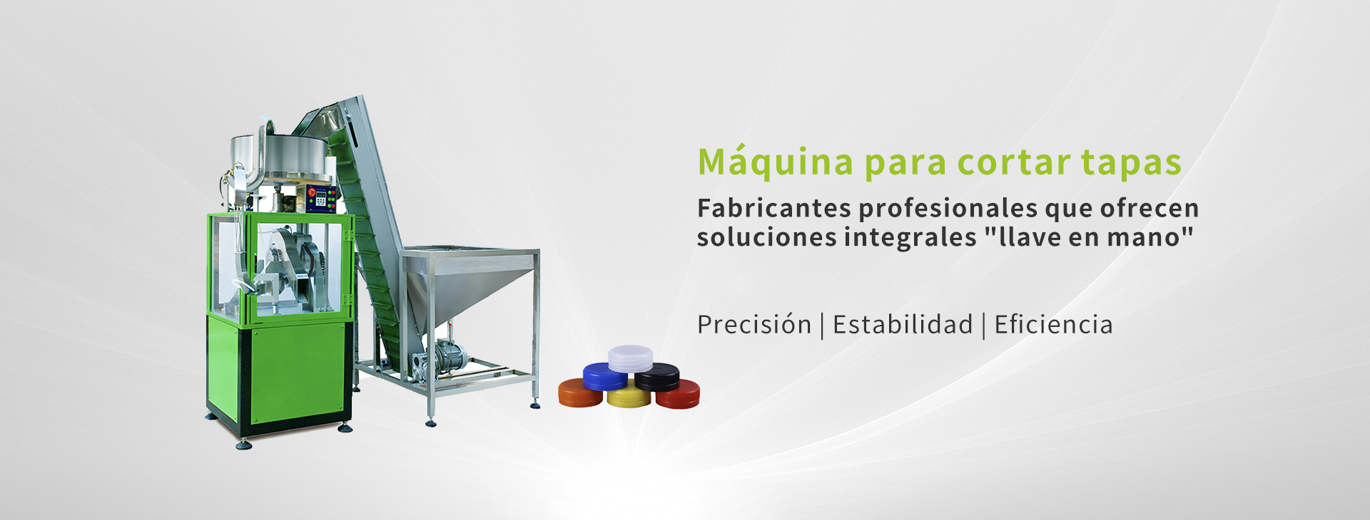 Máquina cortadora de tapas