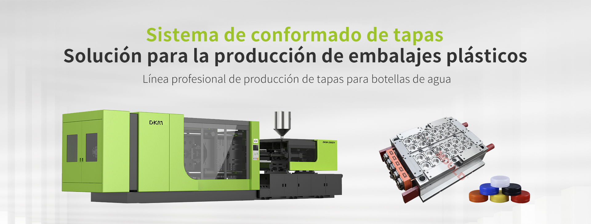 Sistema de moldeo de tapas