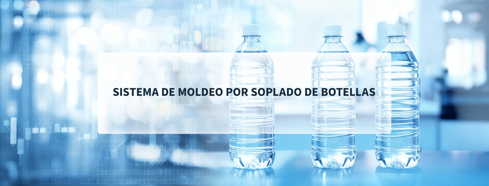 Sistema de moldeo por soplado de botellas